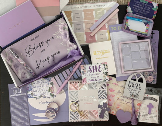 Purple Bible Study Box!
