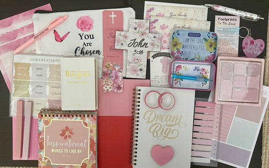 Orange/Pink Bible Study Box