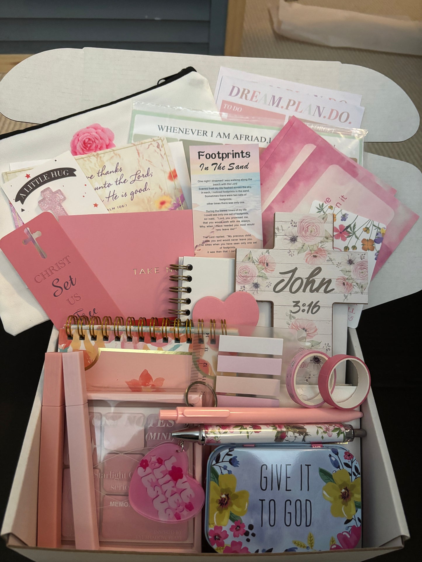 Orange/Pink Bible Study Box